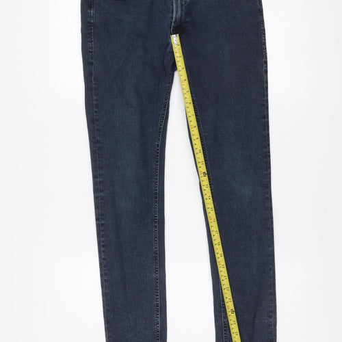Jack & Jones Men's Blue Skinny Fit Jeans Size 32x30 Denim