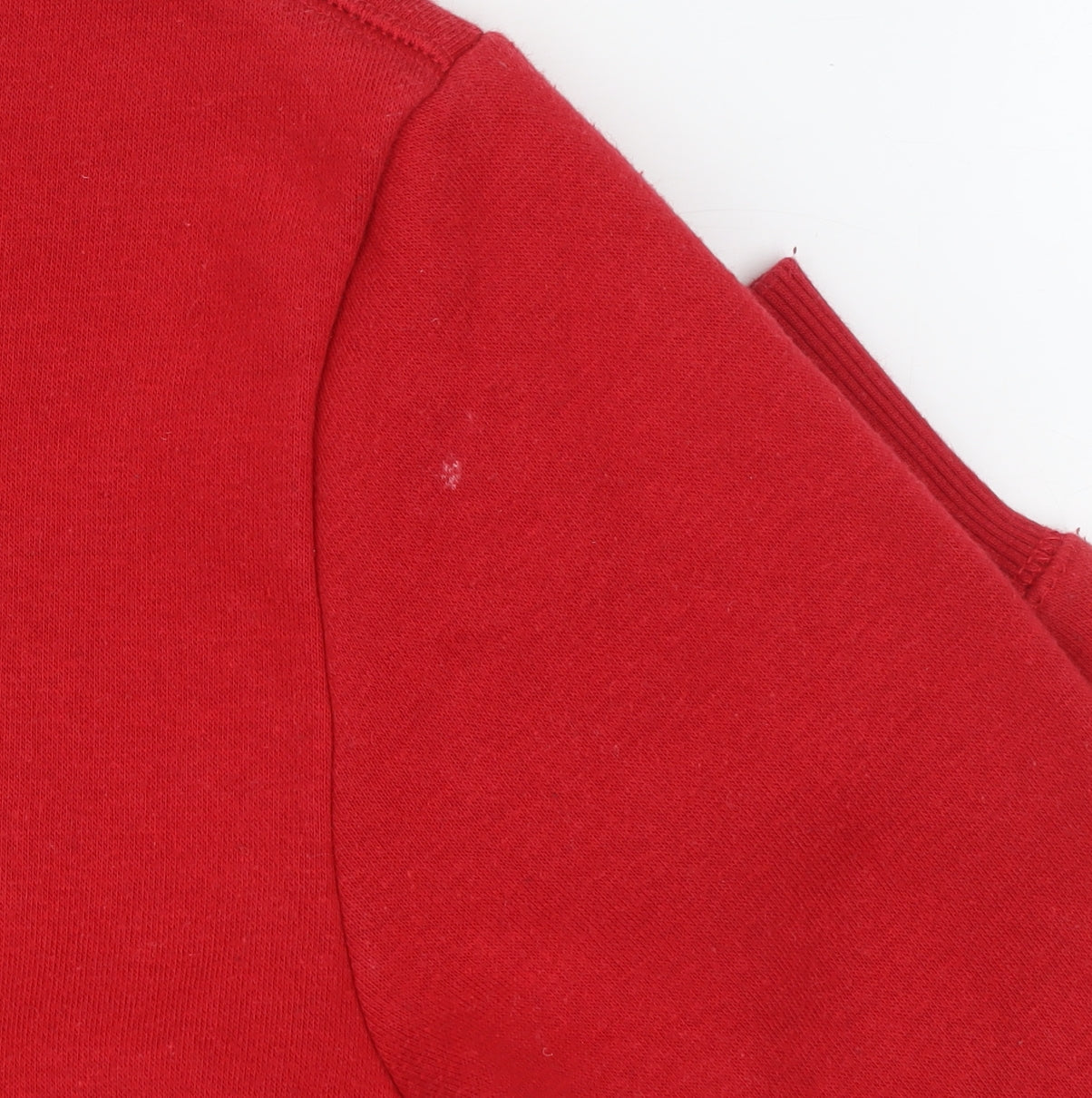 Calvin Klein Men's Red XS Pullover Sweatshirt Logo Crew Neck