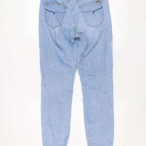 Jonny-Q Women Blue Size 10 Straight Leg Light Wash Jeans