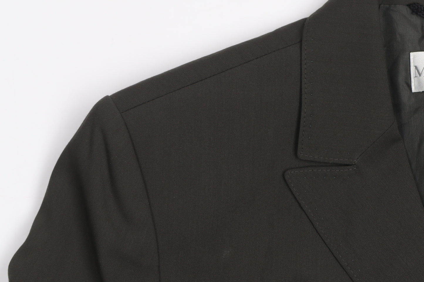 Marcona Women's Black Size 14 Lined Single-Breasted Blazer