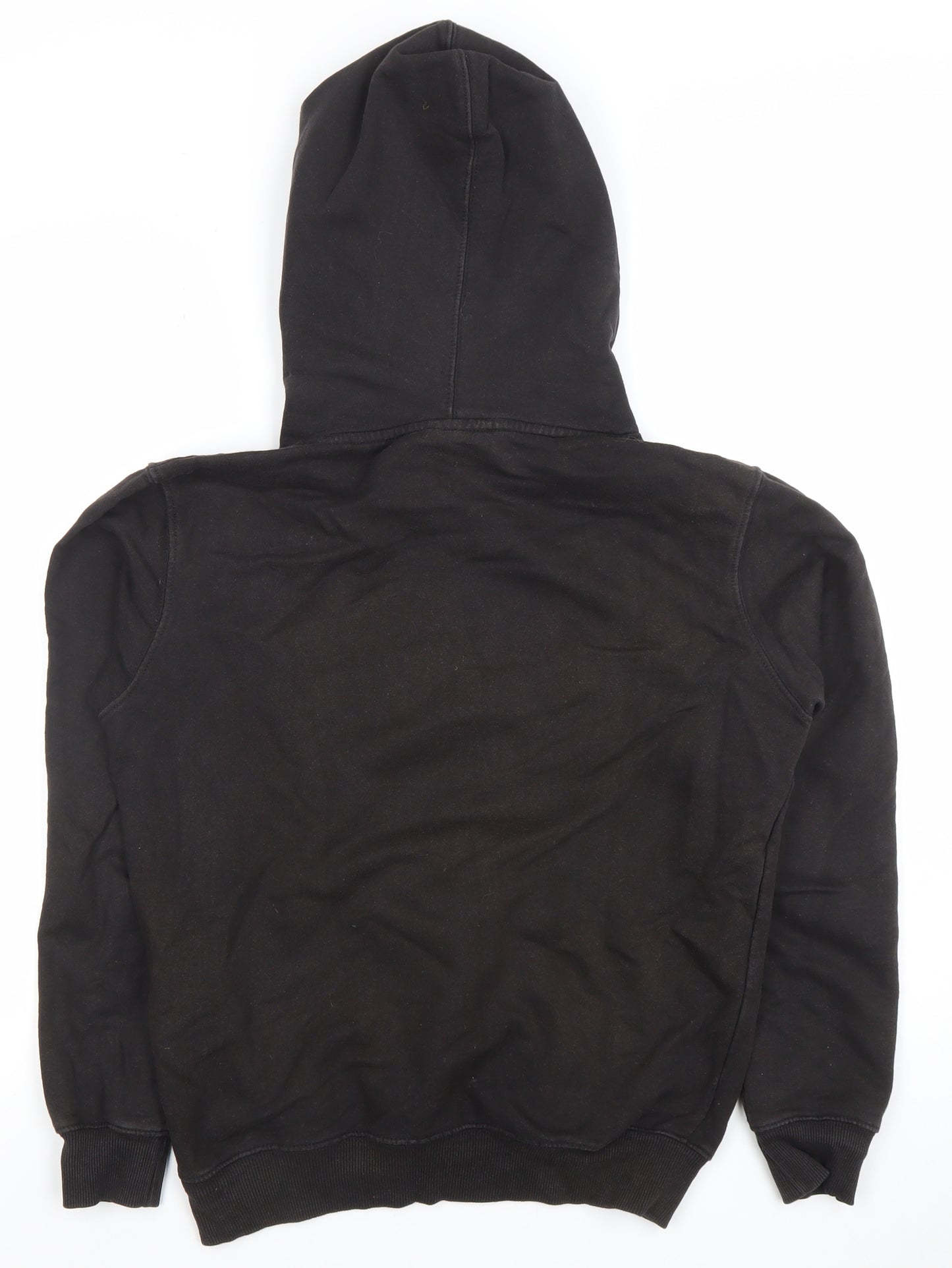 Born Rich London Black S Pullover Hoodie Cotton Blend Women's