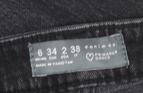 Primark Cares Women's Black Size 6 Straight Denim Jeans