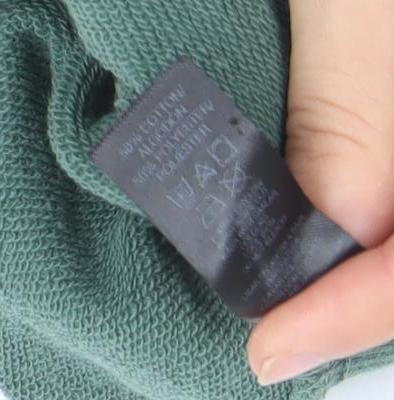 Dunnes Stores Women’s Green 1/2 Zip Pullover Sweatshirt UK 14