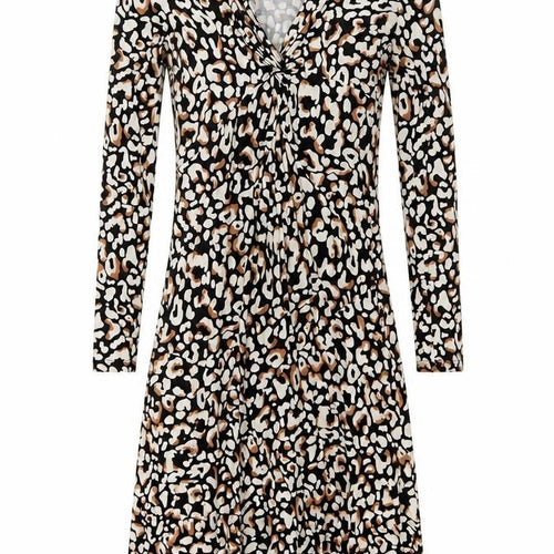 Primark Women's Multicoloured Animal Print Bodycon Midi Dress Size S