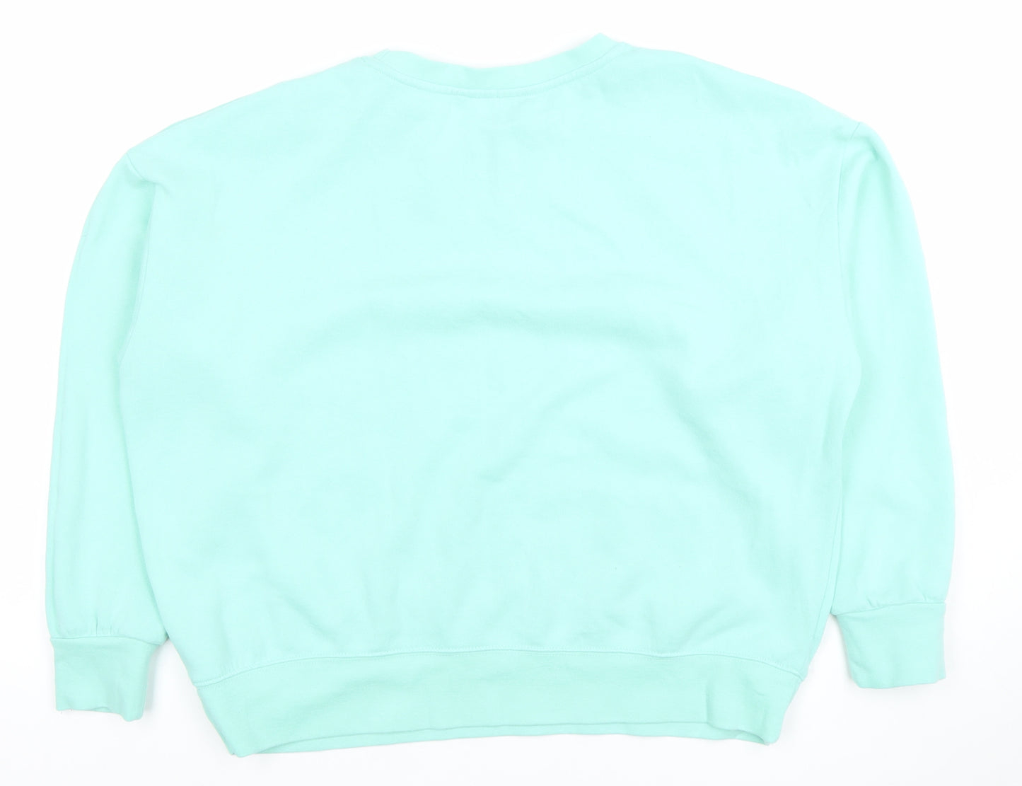 Dunnes Women’s Mint Green Crew Neck Sweatshirt Size M