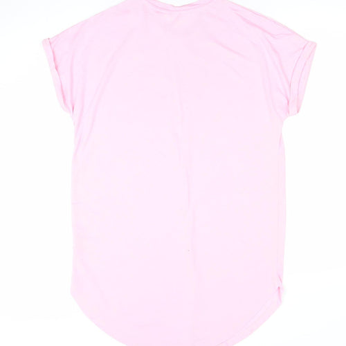 Primark Women Pink T-Shirt Nightshirt S New York City Print
