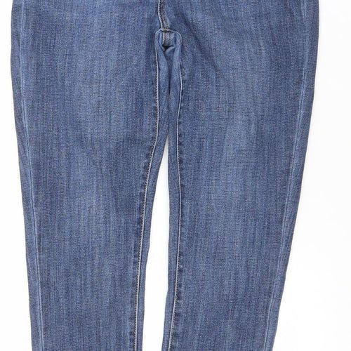 Toxik3 Women's Blue Skinny Stretch Denim Jeans Size 10