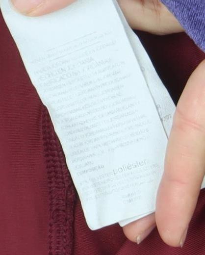 Under Armour Women's Red Compression Leggings Size M Gym Training