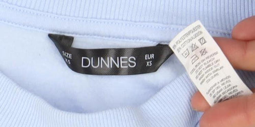 Dunnes Women’s Light Blue XS Pullover Sweatshirt Weekend Priorities