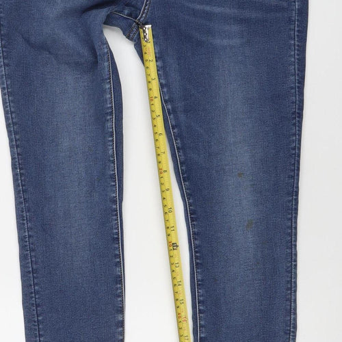 Toxik3 Women's Blue Skinny Stretch Denim Jeans Size 10