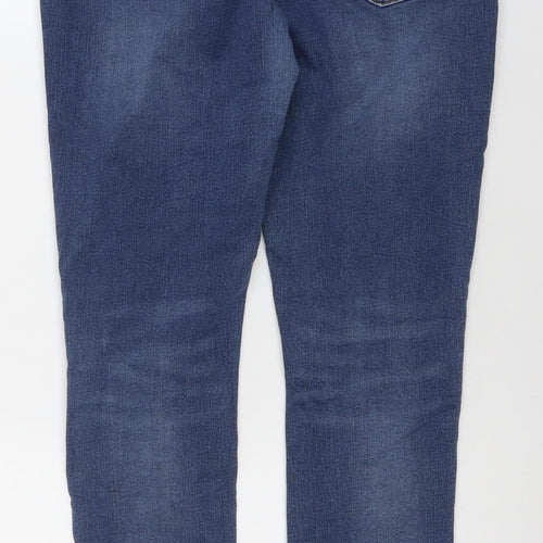 Toxik3 Women's Blue Skinny Stretch Denim Jeans Size 10