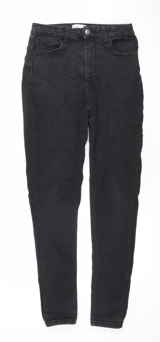 Savida Women's Black Skinny Stretch Jeans Size 10 Slim Fit