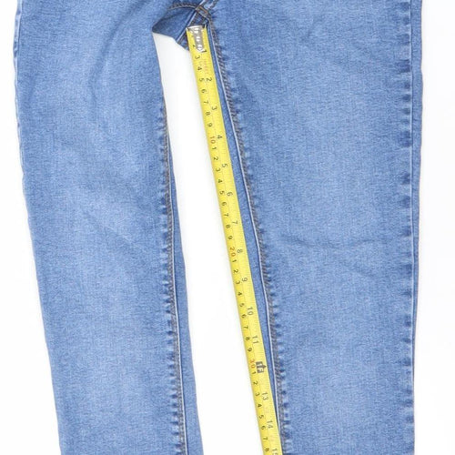 Denim Co. Women's Blue Size 10 Skinny Stretch Jeans