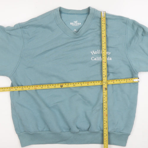 Hollister Women's Blue XS Crew Neck Pullover Sweatshirt