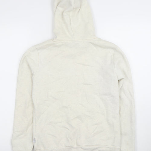 Puma Men's Ivory Pullover Hoodie Small Regular Fit Fleece