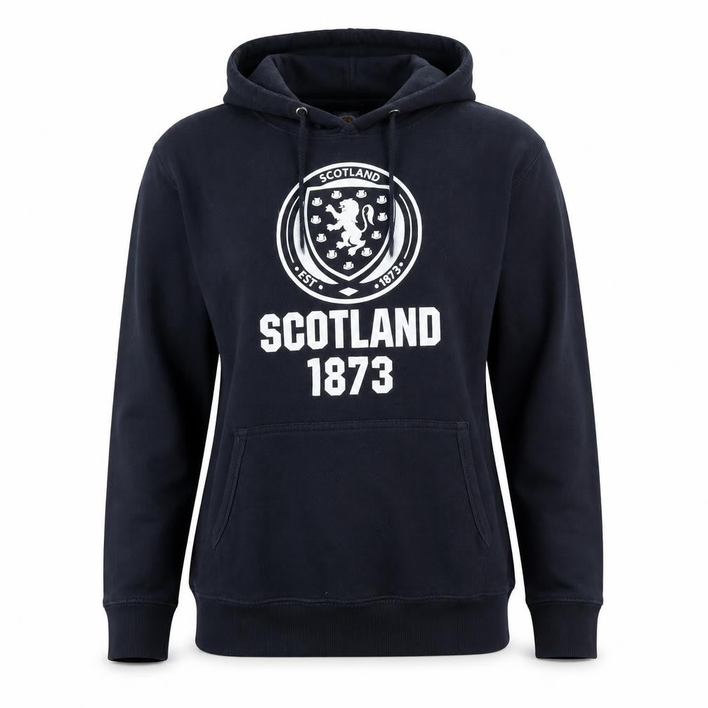 Scotland Football Navy Hoodie Womens Size 14 Pullover Cotton Blend