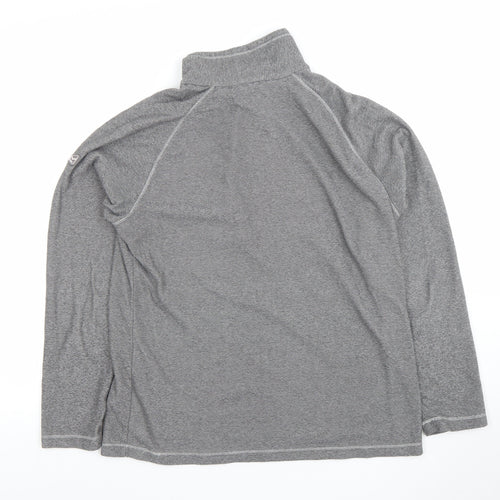 Regatta Great Outdoors Women's Grey 1/4 Zip Pullover Sweatshirt UK 14
