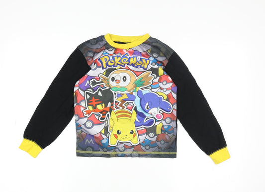 Character.com Boys Multicoloured Pokémon Long Sleeve T-Shirt 7-8 Years