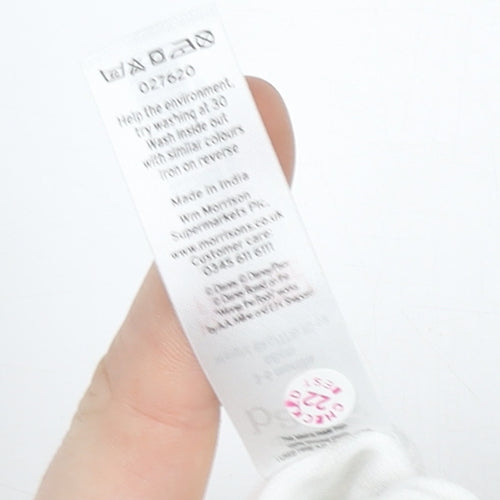 Disney Baby Unisex White 3-6 Months Bambi Cotton Romper Playsuit