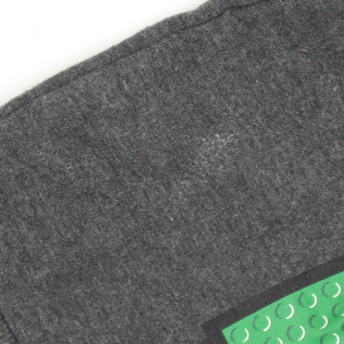 LEGO Boys Grey Ninjago Long Sleeve Pullover T-Shirt 5-6 Years