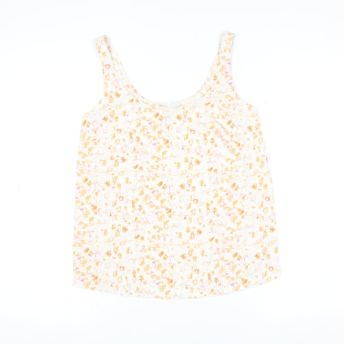 Primark Women’s Multicoloured Animal Print Tank Top Size 6 Polyester