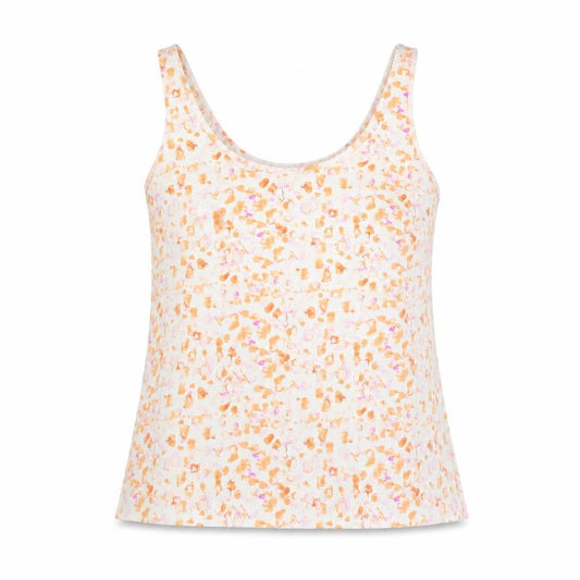 Front view of Primark Women’s Multicoloured Animal Print Tank Top, size UK 6, Polyester
