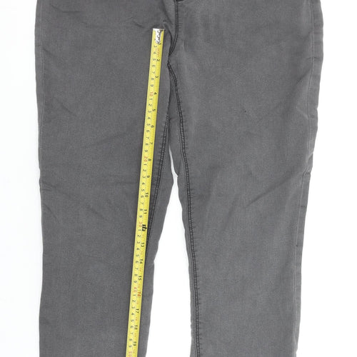 Dunnes Stores Womens Grey Size 12 Jegging Stretch Slim Jeans
