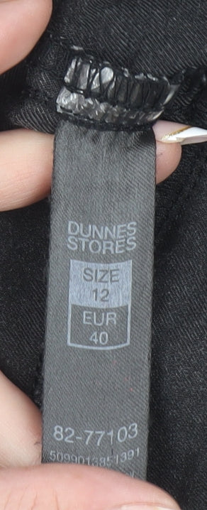 Dunnes Stores Womens Grey Size 12 Jegging Stretch Slim Jeans