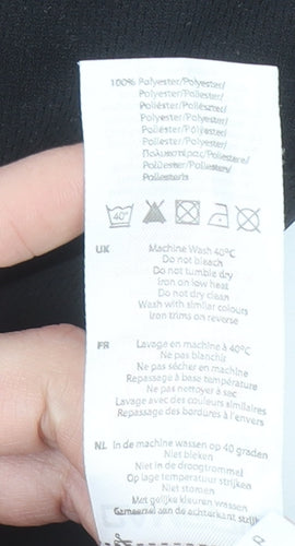 Campri Women’s Black Sports Base Layer Leggings Size 12