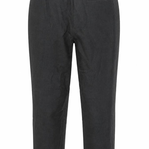 Marks and Spencer Women's Grey Classic Straight Leg Trousers Size 10 Short