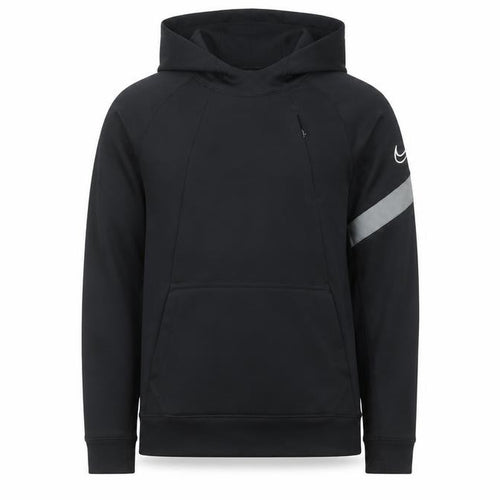 Nike Boys Black Dri-FIT Pullover Hoodie M 137-147cm Reflective Sportswear