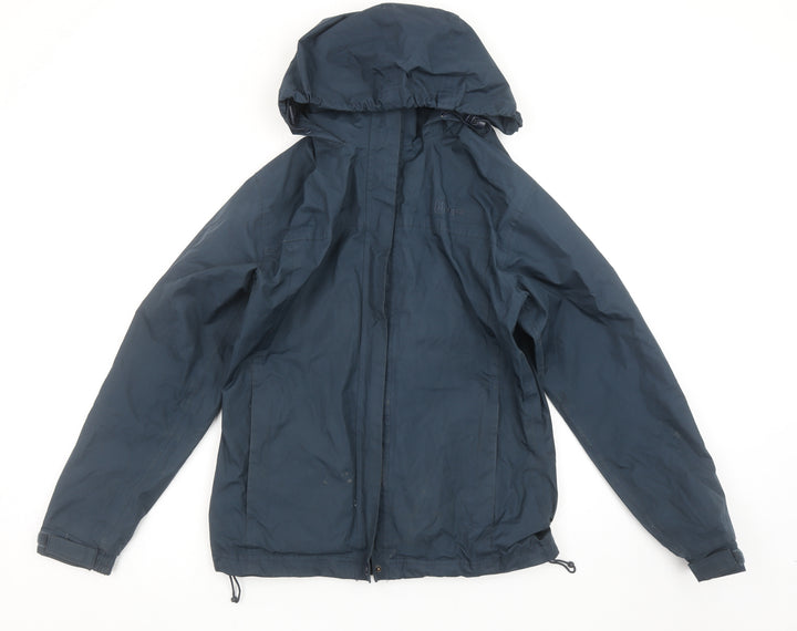 Hi Gear Women Blue Size 10 Waterproof Hooded Rain Coat Jacket