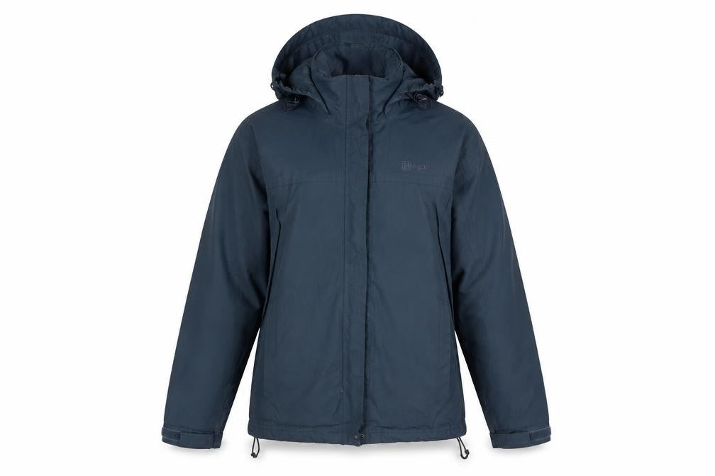 Hi Gear Women Blue Size 10 Waterproof Hooded Rain Coat Jacket