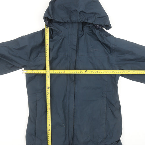 Hi Gear Women Blue Size 10 Waterproof Hooded Rain Coat Jacket