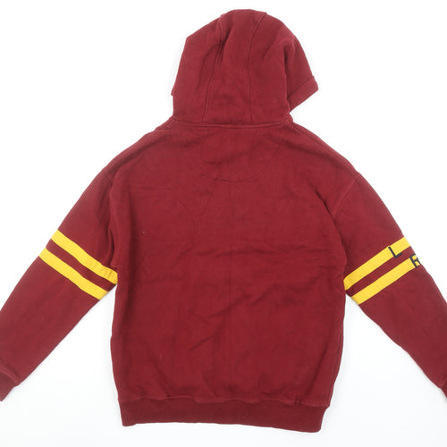 Marks & Spencer Girls Red Gryffindor Hoodie 12-13 Years Pullover Fleece