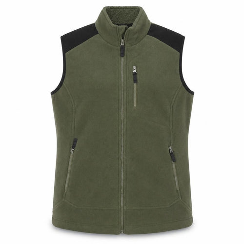 DamartSport Women Green 3XL Fleece Bodywarmer Waistcoat