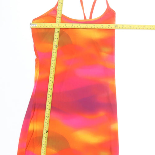 PrettyLittleThing Women’s Multicoloured Slip Dress Size 8 Short