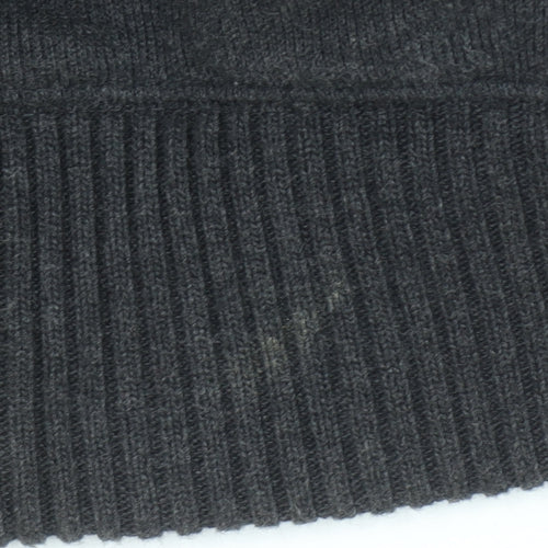 Marks and Spencer Men’s Grey Full Zip Cotton Jumper XL