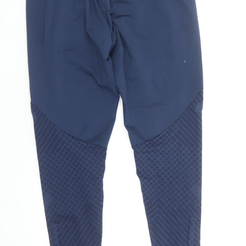 Nike PSG Mens Blue Slim Fit Track Pants S Football Activewear