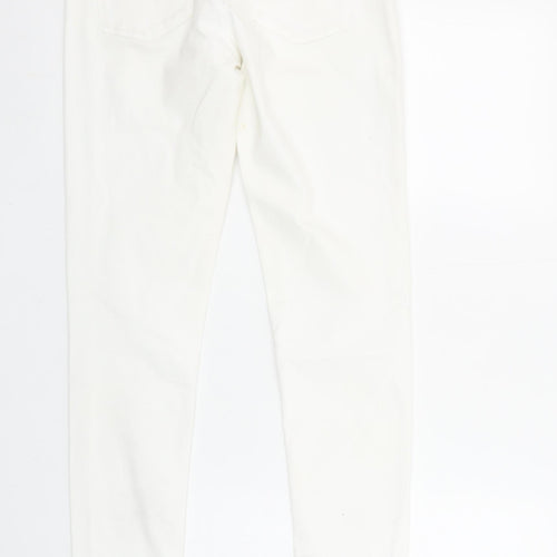 Oasis Women's White Jade Stretch Skinny Jeans Size 12 Slim Fit