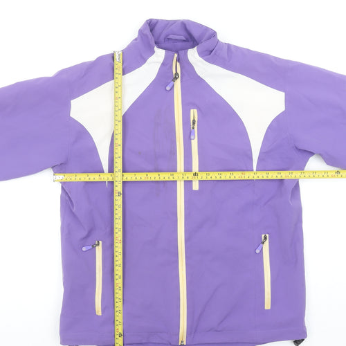 Proquip Women's Purple Waterproof Windbreaker Jacket M