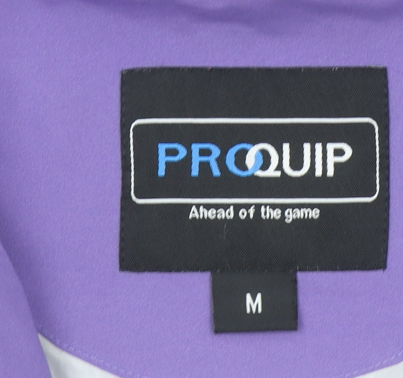 Proquip Women's Purple Waterproof Windbreaker Jacket M