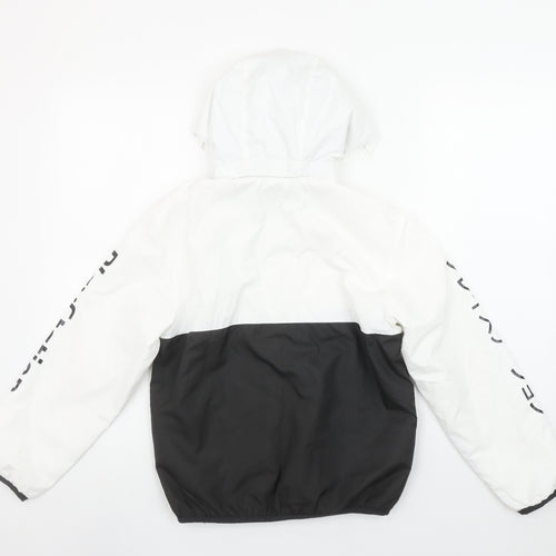 H&M Boys PlayStation Black White Hooded Windbreaker Jacket 8-10 Years