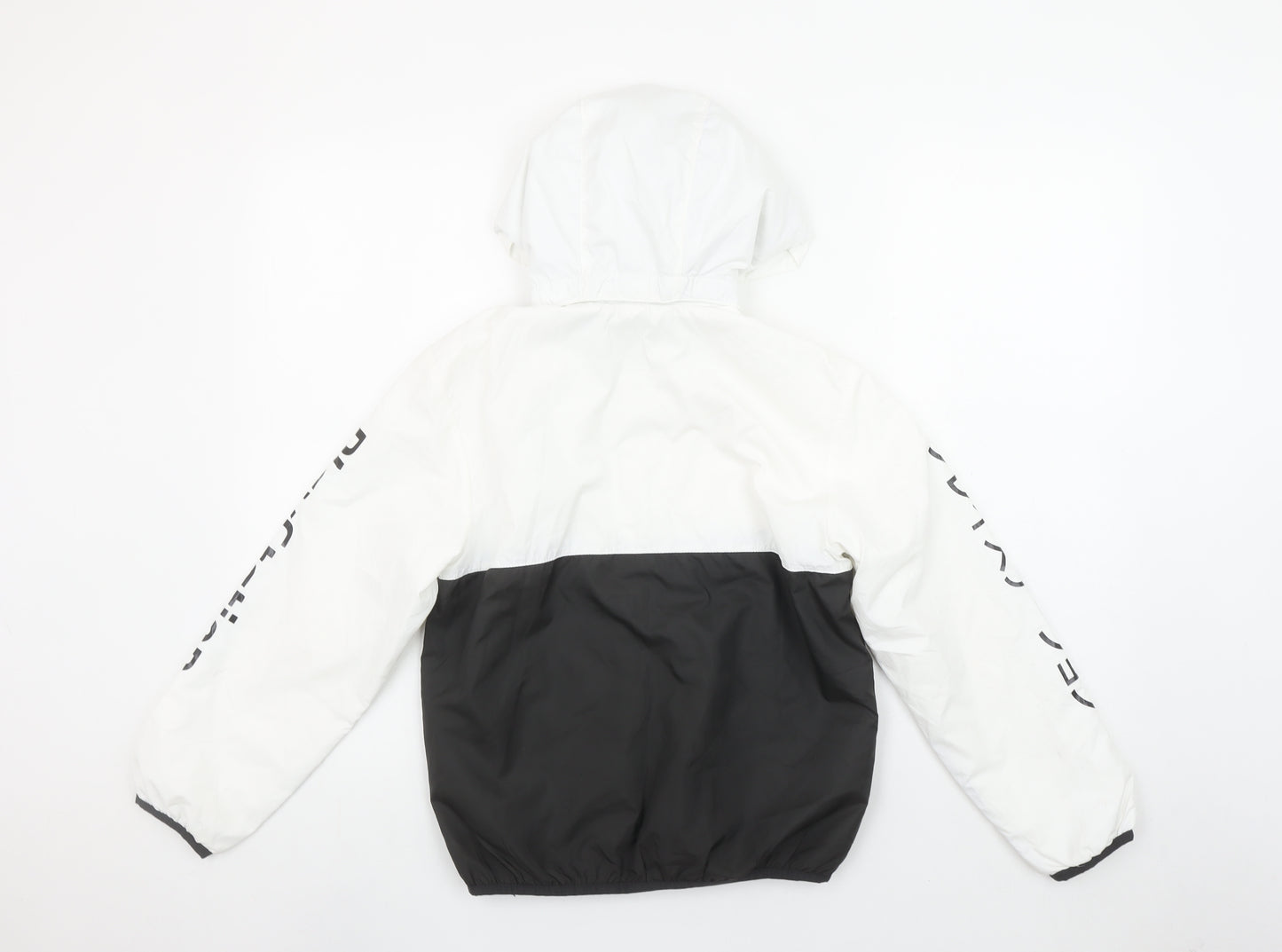 H&M Boys PlayStation Black White Hooded Windbreaker Jacket 8-10 Years