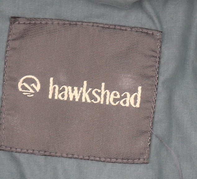 Hawkshead Men’s Green Parka Jacket M Mid-Length Lined Outdoor Zip Pockets
