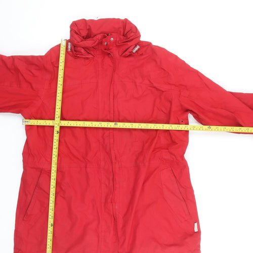 Regatta Women's Red Waterproof Parka Jacket Size 18 XL