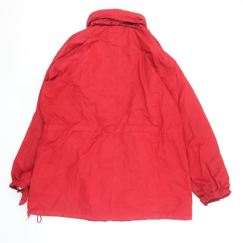 Regatta Women's Red Waterproof Parka Jacket Size 18 XL