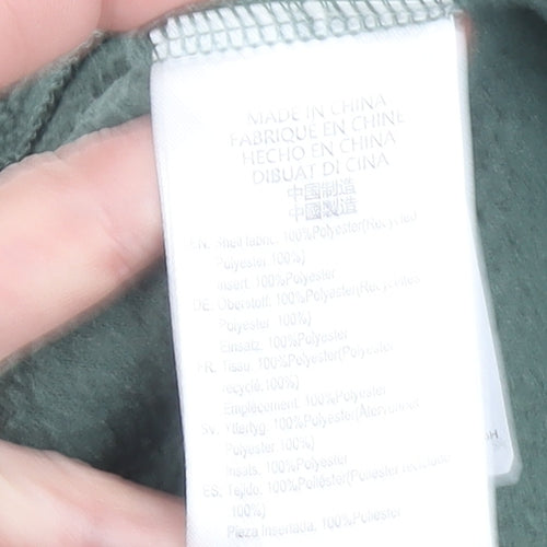 Energetics Women's Green Fleece 1/2 Zip Pullover Sweatshirt M