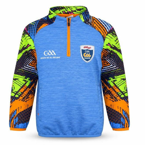 Masita Boys Blue GAA Col Camps 1/4 Zip Fleece Sweatshirt 4-5 Years