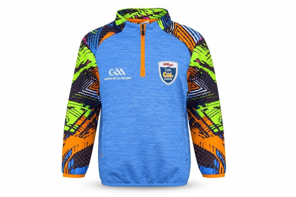 Masita Boys Blue GAA Col Camps 1/4 Zip Fleece Sweatshirt 4-5 Years